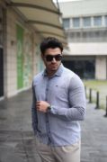 Erkek Pamuklu Keten Kumaş Gömlek resmi